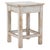 Off-white Early 20th Century Central European Wood Patinated Stool For Sale - Image 8 of 18