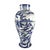 White and Blue Ceramic Vase from Taccini Vinci, 1976 For Sale - Image 6 of 6
