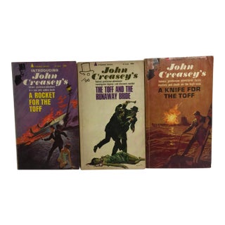 John Creasey 1960s Mystery Books - Set of 3 For Sale