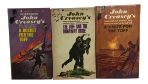 John Creasey 1960s Mystery Books - Set of 3