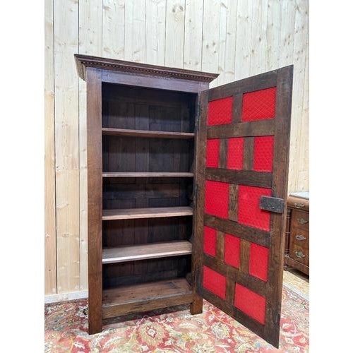 Tall Renaissance Oak Bonnetière For Sale - Image 3 of 8