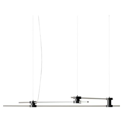 Black Eitie Triangle Horizontal Lamp by Tobia Scarpa for Cassina For Sale - Image 8 of 8