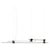 Black Eitie Triangle Horizontal Lamp by Tobia Scarpa for Cassina For Sale - Image 8 of 8