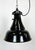 Paint Industrial Black Enamel Bauhaus Pendant Lamp, 1930s For Sale - Image 7 of 18