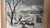 Mid 20th Century s.a. Quesada Signed Original Winter Landscape Oil Painting With Deer & Cabin For Sale - Image 4 of 5