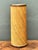 Vintage Reed and Wood Cylinder Pedestal For Sale - Image 10 of 17