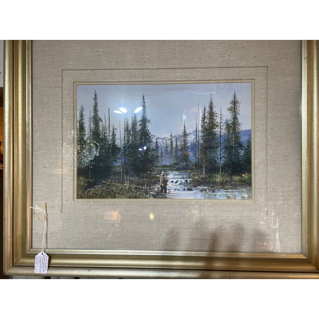 Kirk Randall Painting Utah Native Artist 1952-Present, Framed For Sale In Philadelphia - Image 6 of 10