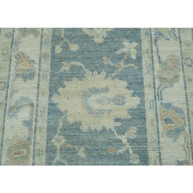 Early 21st Century Turkish Oushak Runner Rug 2'10" x 12'5" #17283 For Sale - Image 5 of 8