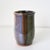 Blush Signed Handmade Ceramic Studio Pottery Tumbler Shaped Vessel With Abstract Brushwork & Variegated Glaze For Sale - Image 8 of 16