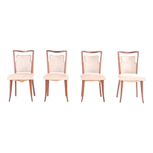 1930s Italian Dining Chairs, 1930s, Set of 4 For Sale - Image 5 of 5