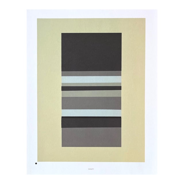 2009 Josef Albers the Interaction of Color Plate Xviii-8 For Sale