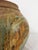 Mid 20th Century Vintage Eugene Johnson 12" Studio Art Pottery Spherical Vase ~ Drip Glaze Stoneware Planter Pot For Sale - Image 5 of 15