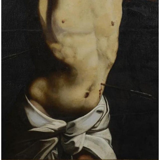 2000 - 2009 Circle of Guido Reni, Nude, Saint Sebastian, 17th Century For Sale - Image 5 of 7
