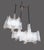 Frosted Murano Glass and Chrome Pendant Lamp from Kaiser Idell / Kaiser Leuchten, 1960s For Sale - Image 9 of 9