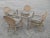 Wood Rare Vintage McGuire Twisted Rattan 5 Piece Dining Set For Sale - Image 7 of 12