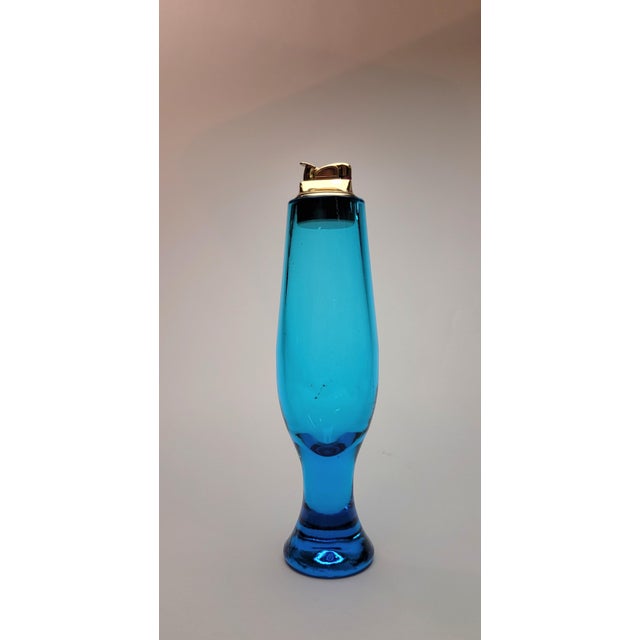 Blenko Mid Century Blenko Art Glass Lighter For Sale - Image 4 of 16