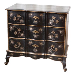 Antique Scandinavian Painted Pine Chest, Early 20th Century For Sale