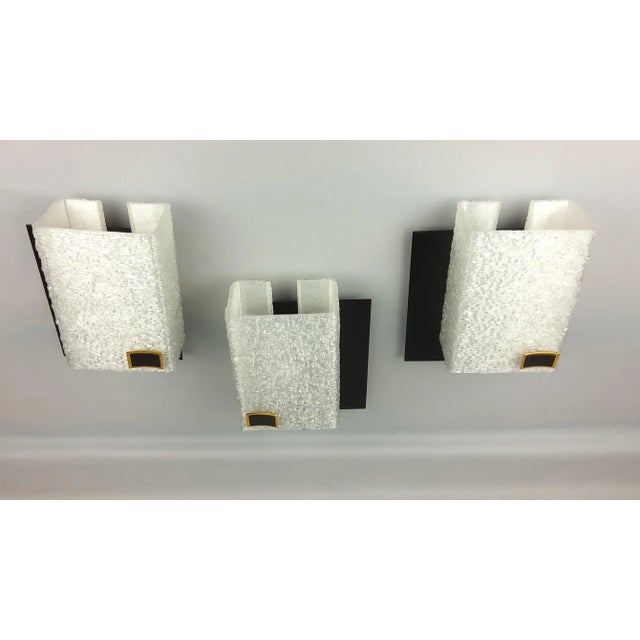 Torch Wall Lights by Arlus, 1960s, Set of 3 For Sale - Image 6 of 13
