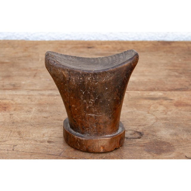 Charming Hand-Carved Sidama Headrest For Sale - Image 4 of 7