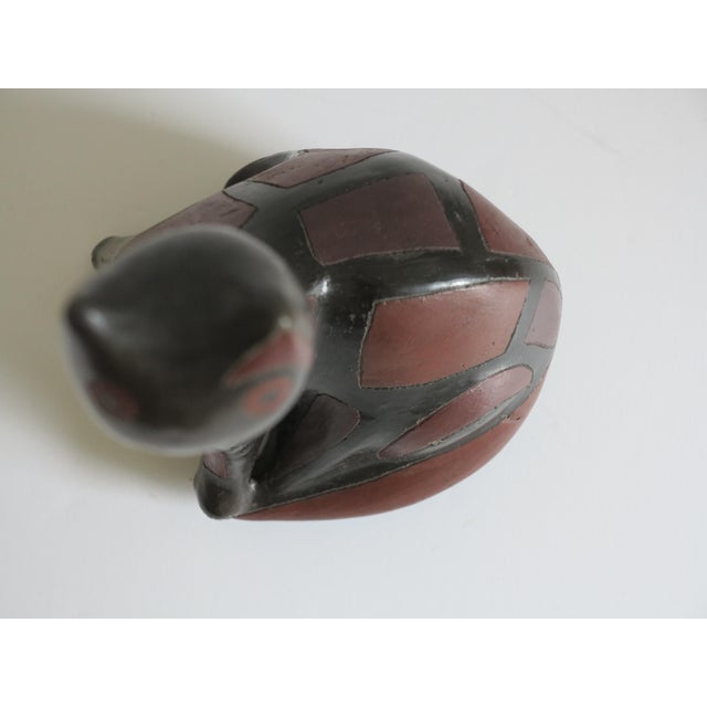 Ceramic Mid-Century Ceramic Pottery Cat by Manuel Felguerez Barra For Sale - Image 7 of 9