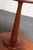 Mid-Century Modern Solid Walnut Tulip Style Pedestal Side Table by Prodelco For Sale - Image 12 of 18