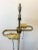 Mid-Century Modern Vintage Mid-Century Modern Reverse Painted Glass Teardrop Table Lamps - a Pair For Sale - Image 3 of 12