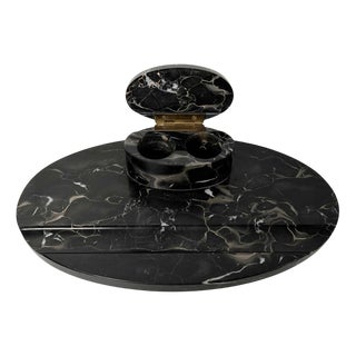 Art Deco Inkwell Tray with Lid For Sale