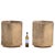 Modern Pair of French Modernist Cast Stone Hexagonal Planters, C. 1960. For Sale - Image 3 of 4