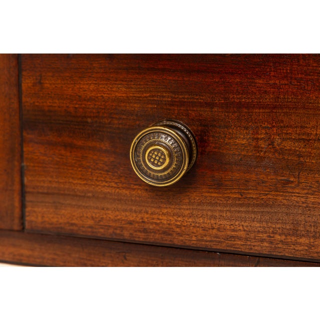 English Regency Mahogany Writing Table For Sale - Image 5 of 11