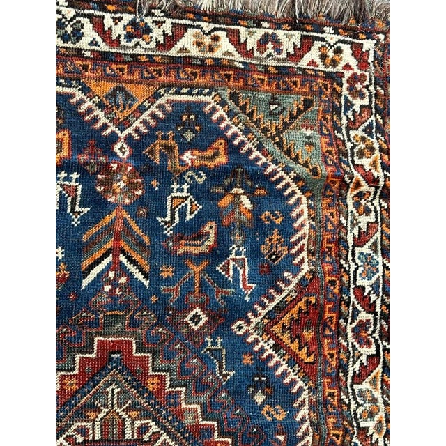 1920s Antique Tribal Shiraz Rug, 1920s For Sale - Image 5 of 18