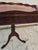 1950s Vintage Mid Century Era Greek Key 22k Embossed Table For Sale - Image 5 of 10