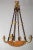 Antique Gilt Bronze and Alabaster Chandelier For Sale - Image 6 of 11