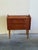 Brown Mid Century Danish Teak 3-Drawer Chest – Vintage Scandinavian Small Dresser 1960s For Sale - Image 8 of 8