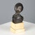 Giovanni de Martino, Half-Bust, 20th Century, Bronze and Marble For Sale - Image 3 of 7