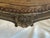 Wood Antique French Louis XV Style Painted Firescreen | Aubusson-Style Tapestry Panel | Sage Green Cabriole Legs | 37in For Sale - Image 7 of 18