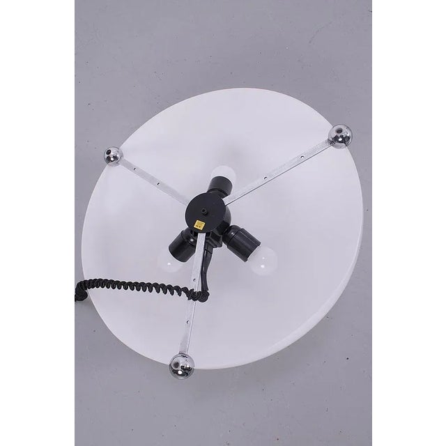 Italian Acrylic Floor Lamp For Sale - Image 3 of 7