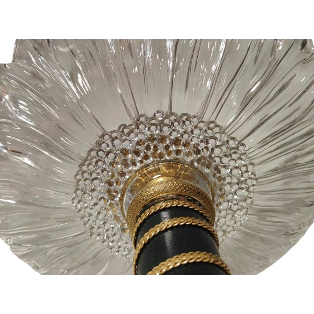 19th Century French Bronze and Crystal Centerpiece, 1820s For Sale - Image 13 of 18