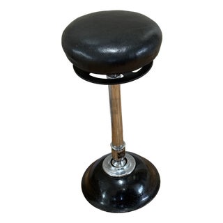 Exceptional Condition 1930 Vintage, Art-Deco Dentist Stool by Ritter For Sale