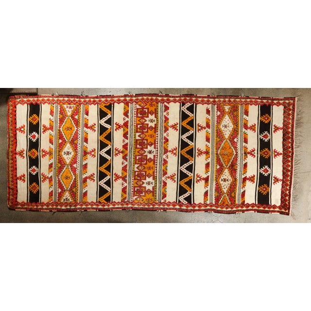1960s Moroccan Vintage Authentic Rug For Sale - Image 10 of 10
