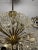 Metal Pair of Mid-Century Modern Austrian Circular Chandeliers, Brass and Glass, 1960s For Sale - Image 7 of 14