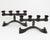Art Deco Charles Piguet Modernist Wrought Iron Candelabras Candle Holders For Sale - Image 3 of 12