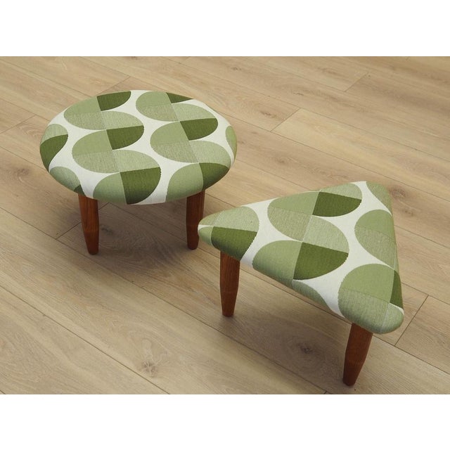 Danish Ottomans, Denmark, 1990s, Set of 2 For Sale - Image 4 of 8