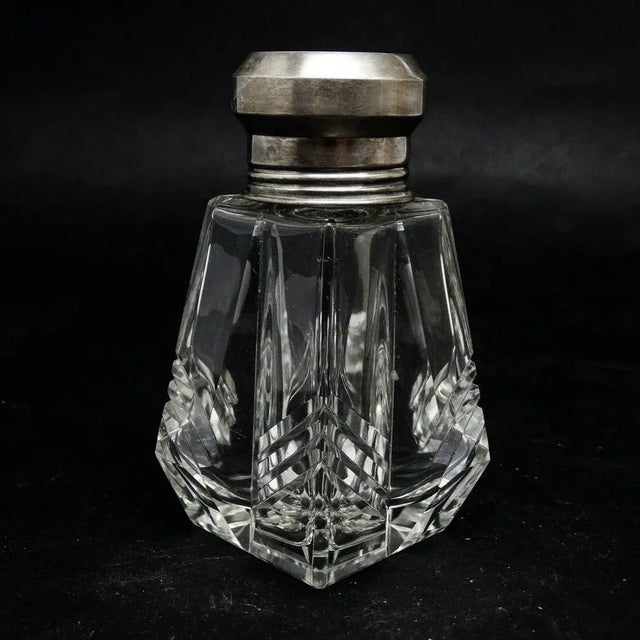 Art Deco Silver Sugar Bowl for Powder, France, 1930s For Sale - Image 12 of 13