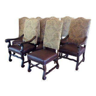 Vintage New Italian Dining Chairs For Sale Chairish