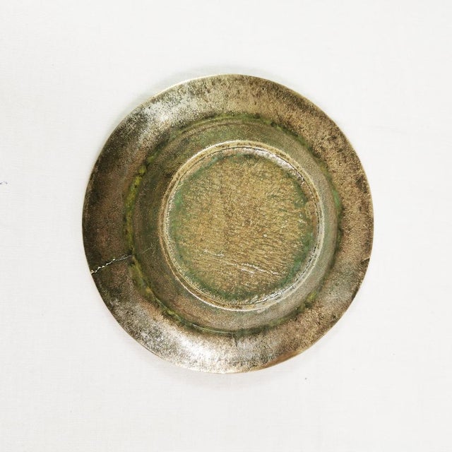 Art Deco Brass Ashtray, Denmark, 1950s For Sale - Image 6 of 8