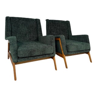 Pair of 2 Italian Contemporary Armchair 1970s For Sale