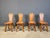 Vintage Oak Brutalist Chairs, 1970s, Set of 4 For Sale - Image 9 of 12