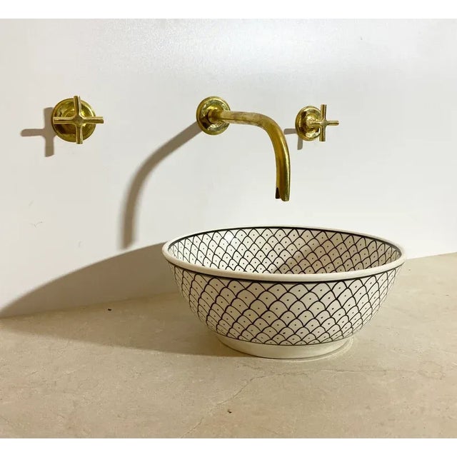 Not Yet Made - Made To Order Early 21st Century Contemporary Ceramic Sink Basin For Sale - Image 5 of 10