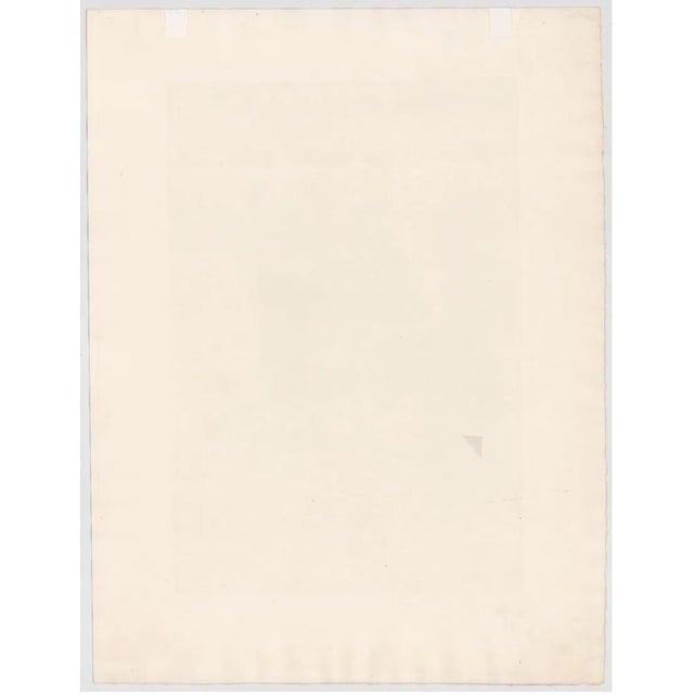 1940s Alexander Blum Bell in Hand Boston Etching For Sale - Image 4 of 4