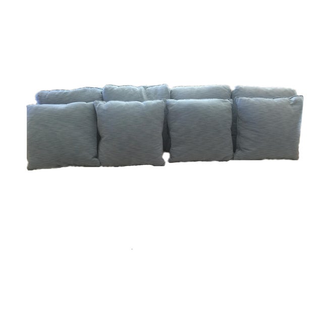 Light Blue Decorative Pillows - Set of 8 Chairish